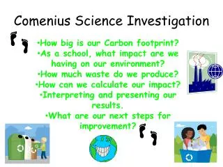 Comenius Science Investigation
