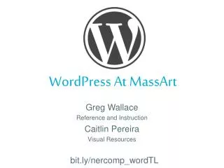 WordPress At MassArt