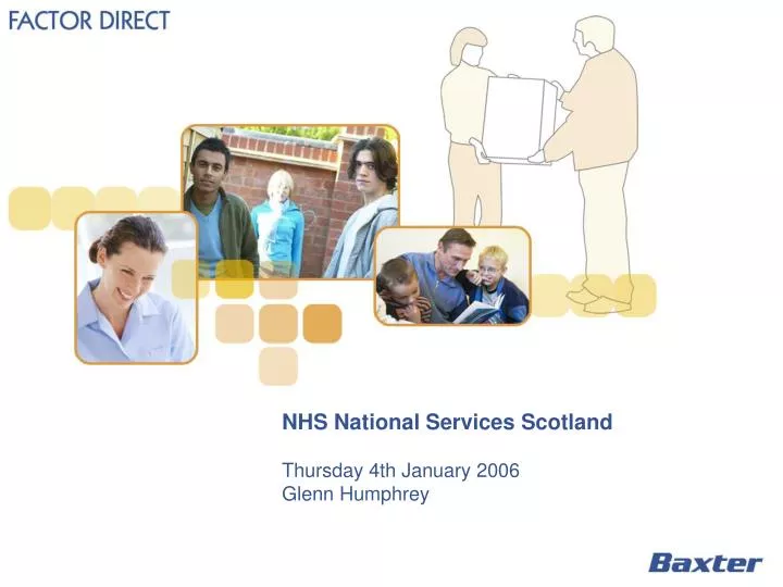 nhs national services scotland thursday 4th january 2006 glenn humphrey