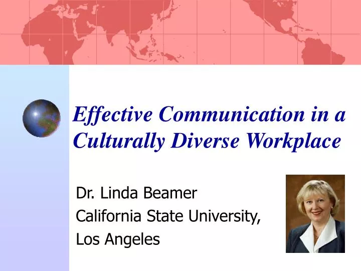 effective communication in a culturally diverse workplace