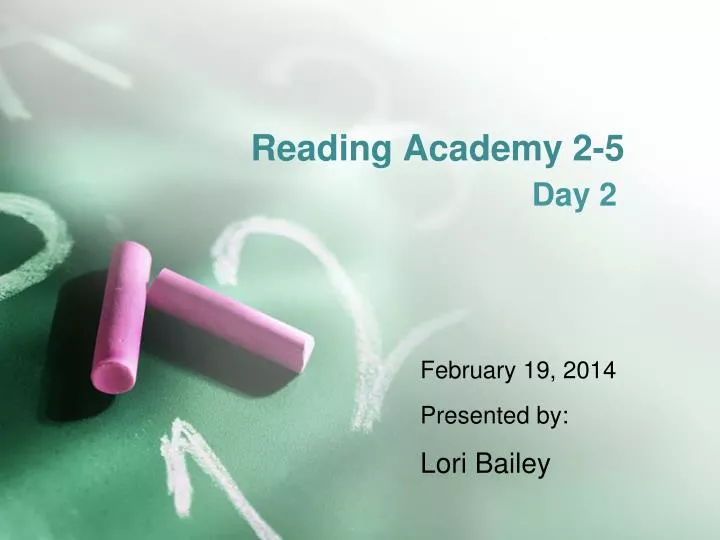 reading academy 2 5