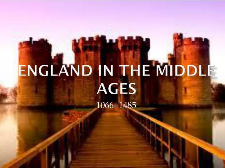 england in the middle ages