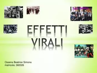 effetti virali