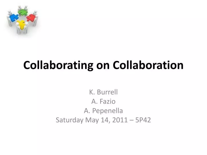 collaborating on collaboration