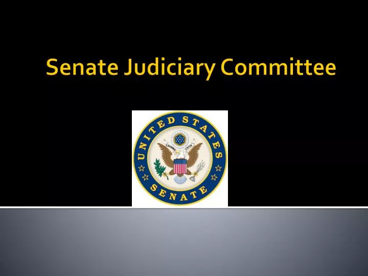 senate judiciary committee