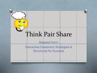 Think Pair Share