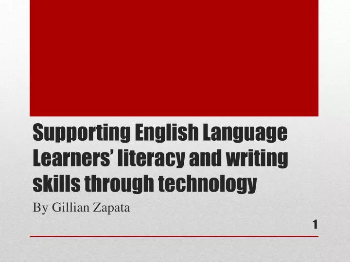 supporting english language learners literacy and writing skills through technology