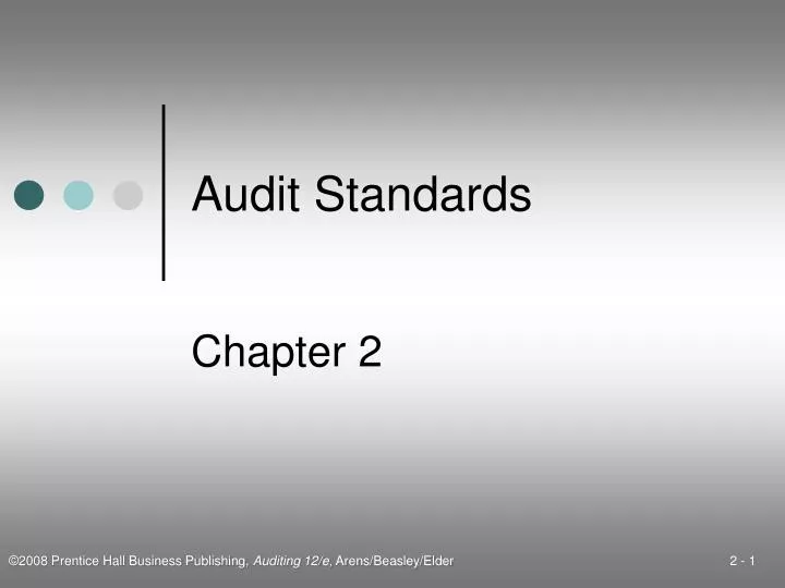 audit standards