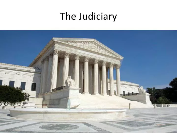 the judiciary