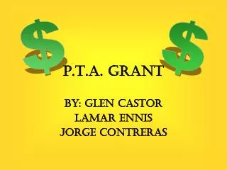 P.T.A. Grant
