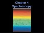Chapter 4 Spectroscopy - slide 1