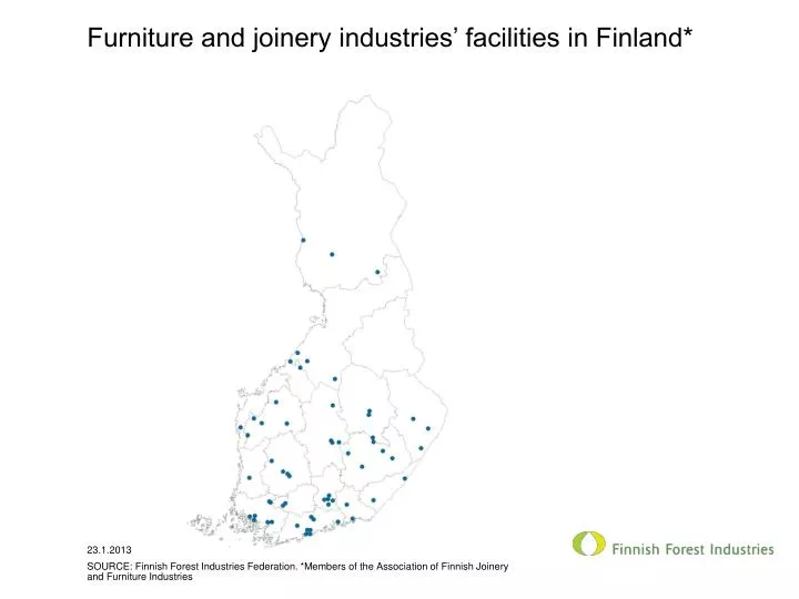 furniture and joinery industries facilities in finland