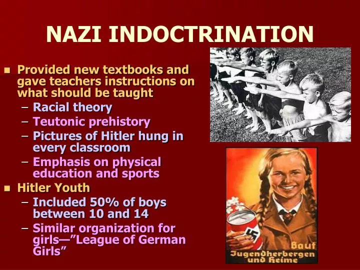 nazi indoctrination
