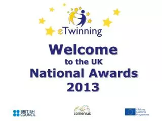 Welcome to the UK National Awards 2013