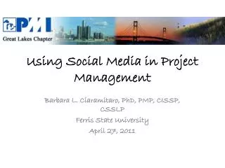 Using Social Media in Project Management
