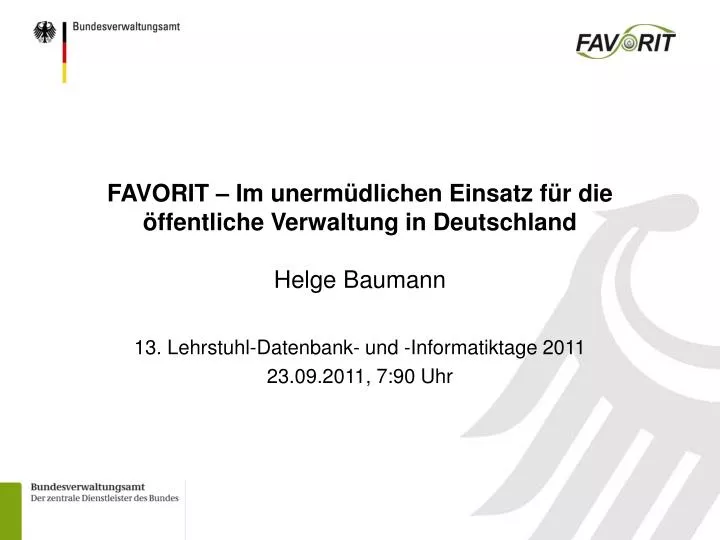 favorit im unerm dlichen einsatz f r die ffentliche verwaltung in deutschland helge baumann