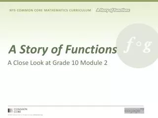 A Story of Functions