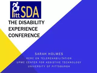 The disability experience conference