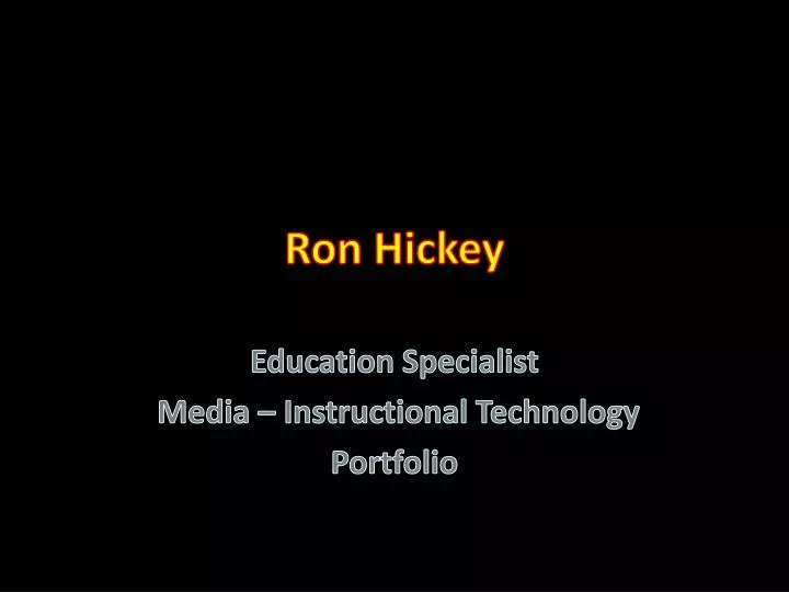 ron hickey