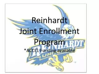 reinhardt joint enrollment program