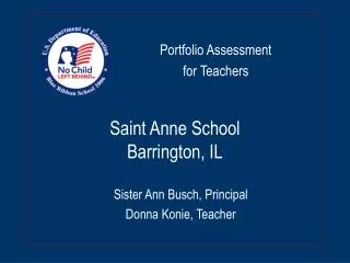 Saint Anne School Barrington, IL