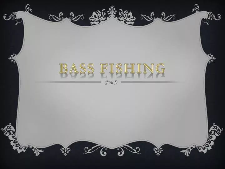 bass fishing