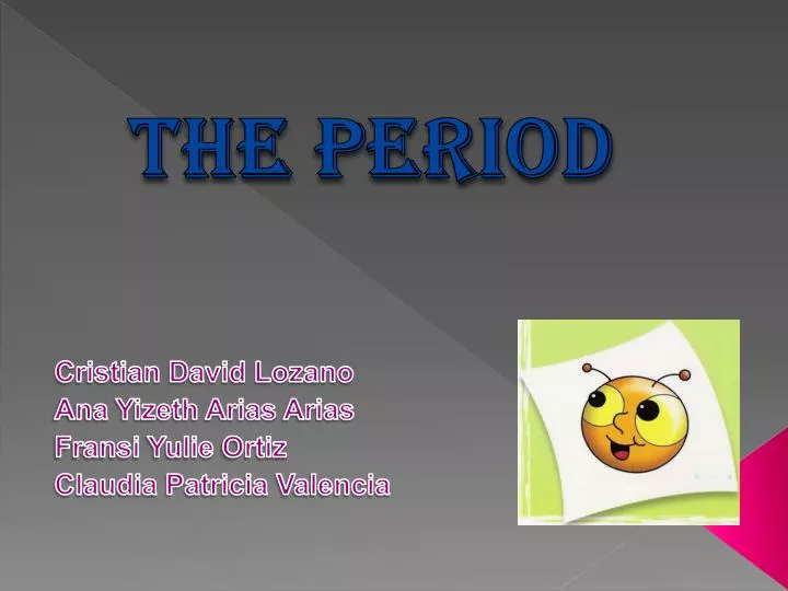 the period