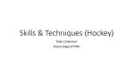 Skills &amp; Techniques (Hockey) - slide 1