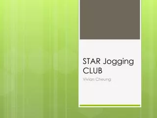 STAR Jogging CLUB