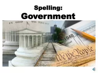 spelling government