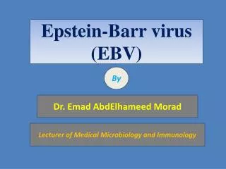 Epstein-Barr virus (EBV)