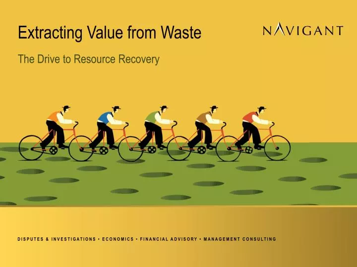 extracting value from waste