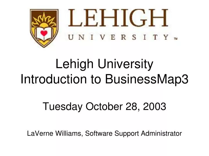 lehigh university introduction to businessmap3