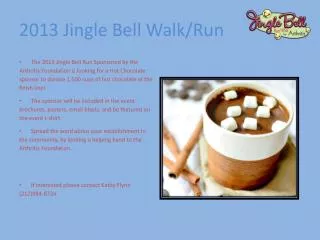 2013 Jingle Bell Walk/Run