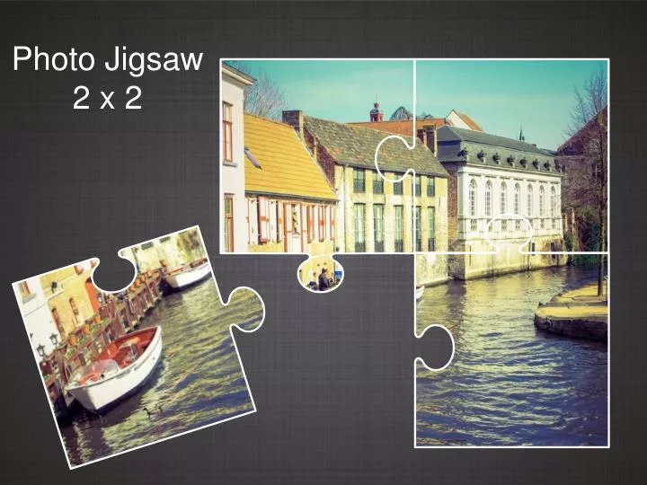 photo jigsaw 2 x 2