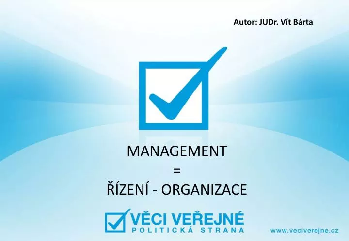 management zen organizace