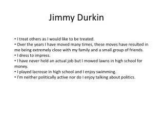 Jimmy Durkin