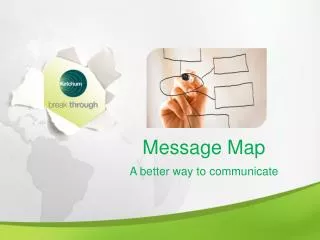 Message Map A better way to communicate