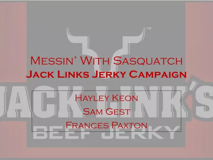 messin with sasquatch jack links jerky campaign