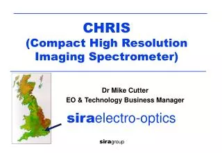 CHRIS (Compact High Resolution Imaging Spectrometer)