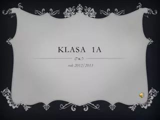 klasa 1a