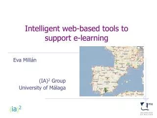 Intelligent web-based tools to support e-learning