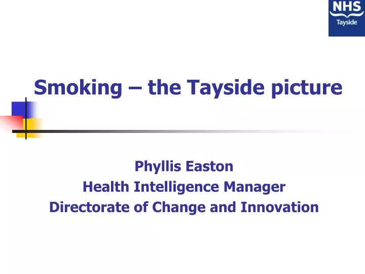 smoking the tayside picture