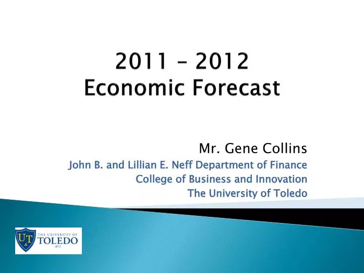2011 2012 economic forecast