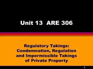 Unit 13 ARE 306