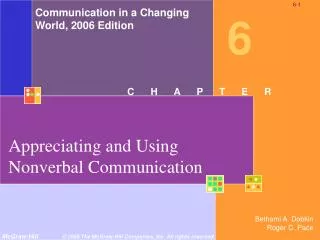 Appreciating and Using Nonverbal Communication