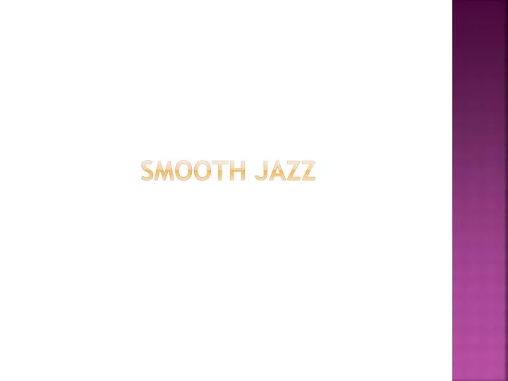 smooth jazz
