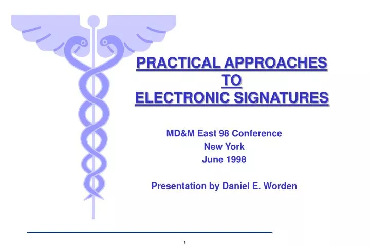 practical approaches to electronic signatures