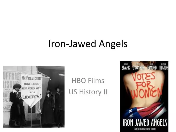 iron jawed angels