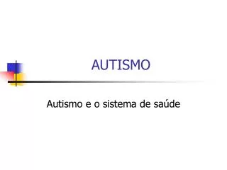 autismo